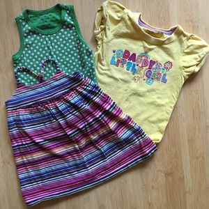 🍭GAP ☀️Summer shirt bundle - 2T